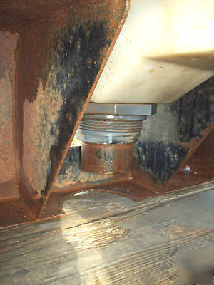 400 gal. construction skid mount water tank