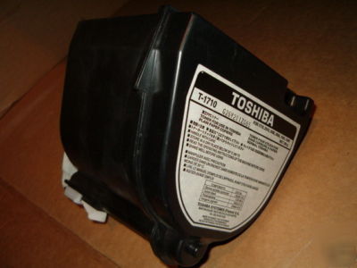 New toshiba copier black toner cartridge #t-1710- /unused