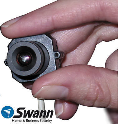 Spycam miniature video cctv camera with ac adaptor