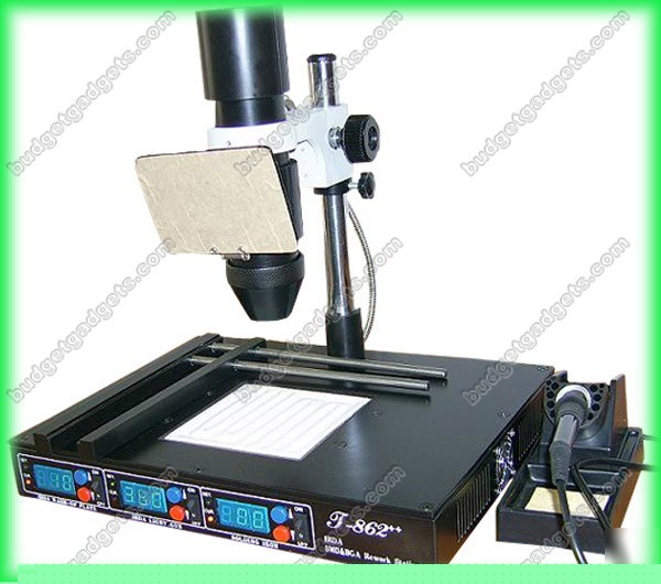 T862++ irda welder infrared heating rework staion bga