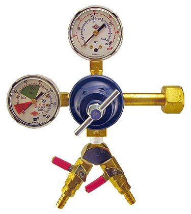 2 product dual gauge CO2 beer regulator kegerator keg