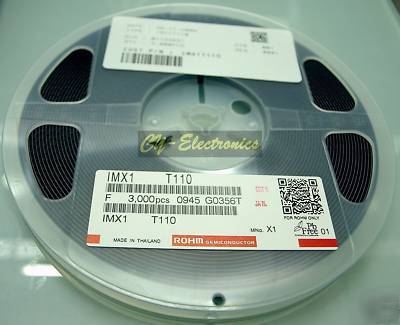 3000PCS IMX1 T110 general purpose (dual)transistor rohm