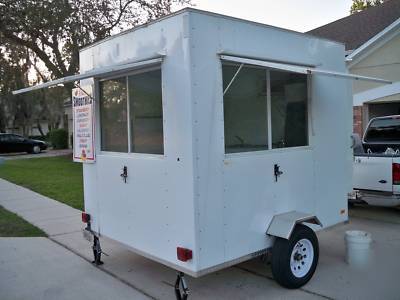 7X8 concession trailer 2009