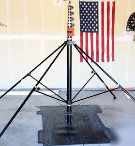 Mast photography package low altitude aerial telescopic