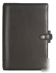 New filofax eton black personal organizer [ff-026702]
