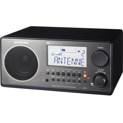 New sangean america wr-2 digital am/fm table top radio 