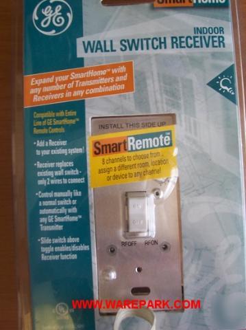 Ge RFS102RX-d indoor wall switch reciever 50-100FT 8-ch