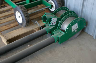 New greenlee 6800 electrical wire pulling set 