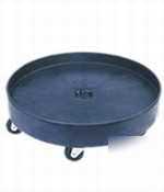Rubbermaid black drum dolly |2650 - 2650BK - 2650