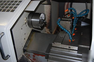 Goodway ta-32 2003 cnc lathe 220V fanuc 0-td controller