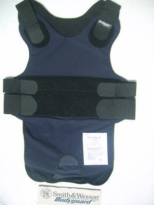 Smith & wesson body guard armor carrier- mens blue m/s