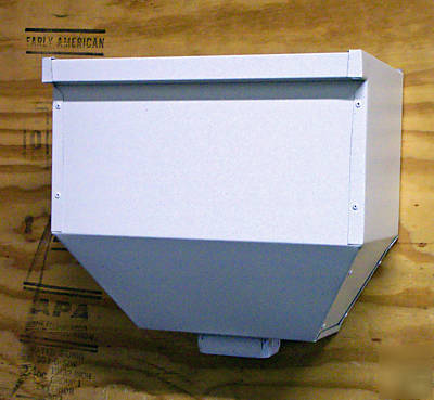 New scupper box.white, brown, or ivory . larger style 