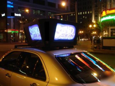 Strip advertising - mobile digital billboard california