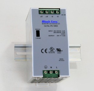 Altech 24 vdc power supply ps-12024 5 amp 24 vdc 120 w