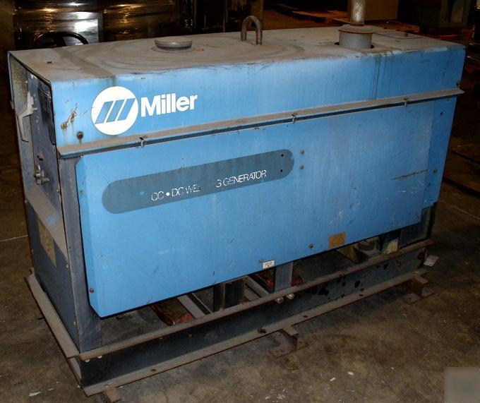 Miller BIG40G dc arc welding engine driven generator
