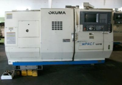 Okuma lu-15 4-axis cnc turning center 
