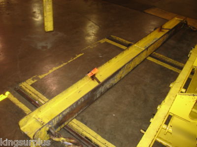 2 hook 13' crane spreader bar beam 10,000 lbs capacity