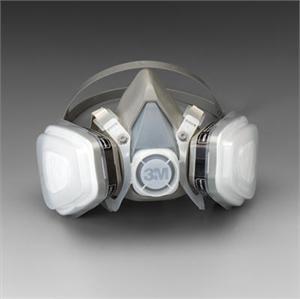 3M 7193 auto paint spray org vapor respirator mask lg.