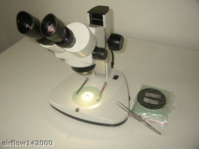 7.5X--50X binocular zoom super widefield microscope 