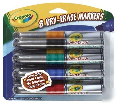 Crayola: 7 dry erase markers
