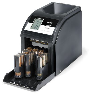 High capacity digital coin sorter - hammacher schlemmer