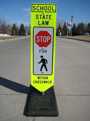 Pedestrian x stop school port #50845