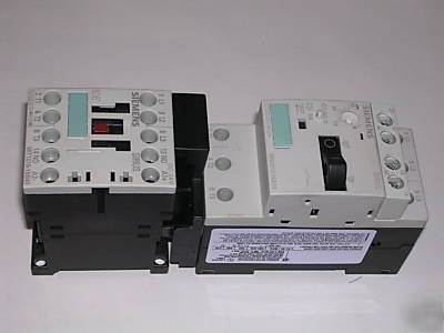 Unused siemens combination starter, 3RA1115-1EA15-1BB4