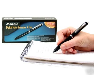 Digital voice pen recorder - voice activated - spy pen