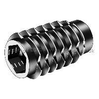 (100) 5/16 X14.5 insert nut type e zinc alloy screw H18