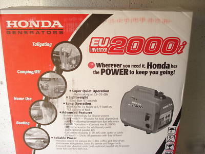 New honda EU2000I inverter generator eu 2000 is * 2010'*