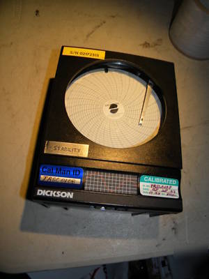 Dickson SK345037 temperature chart recorder -30 - +50Â°c