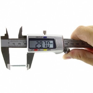 Electronic digital caliper-stainless steel construction