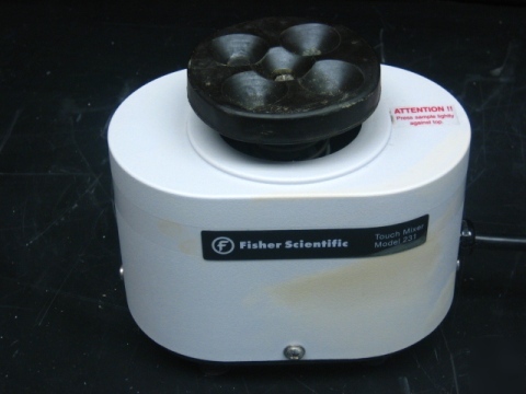 Fisher scientific touch vortex mixer model 231