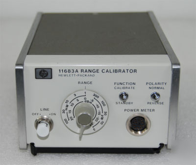 Hp/agilent 11683A range calibrator