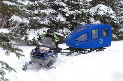 Human remote rescue ambulance all terrain snowmobile