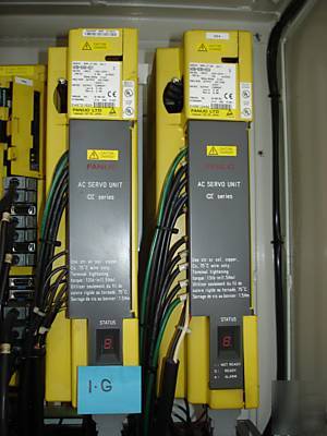 Fanuc servo amplifier units (10) available 
