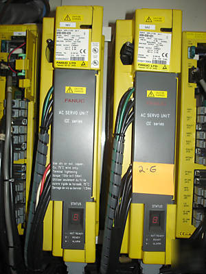 Fanuc servo amplifier units (10) available 