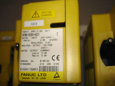 Fanuc servo amplifier units (10) available 