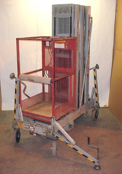 Mec electric manlift aerial work platform 24' handy man