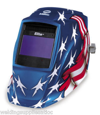 Miller elite stars & stripes ii welding helmet 234065