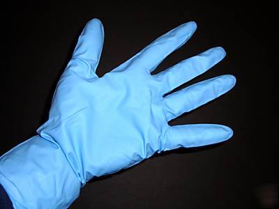 Nitrile exam gloves 8 mil thick, 11.5