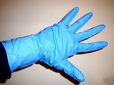 Nitrile exam gloves 8 mil thick, 11.5