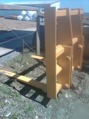 John deere 450,450B,450C,450E loader machine forks...