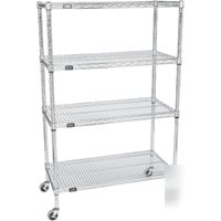 New commercial rolling heavy duty shelving storage unit 