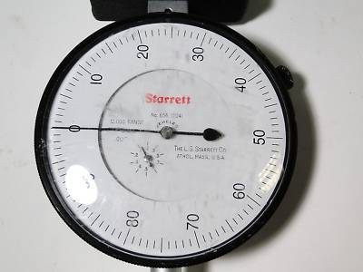 Starrett no. 656-12041 dial indicator
