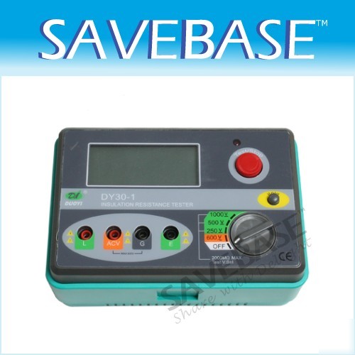 1000V 2G ohm digital insulation tester megger DY30-1