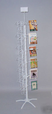 36 6 1/4 video game display floor rack books note cards