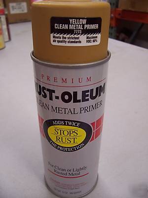 6P yellow clean metal primer 7773 rustoleum spray paint