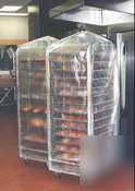 Cover bun rack clear - 15 mic - BR52X80