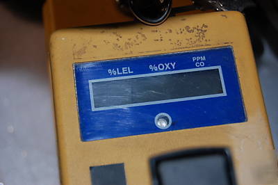 Gastech 3220 oxy toxic gas analyzer &charger 